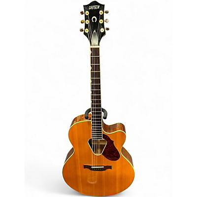 Used Gretsch Guitars G5023C Vintage Natural Acoustic Electric Guitar