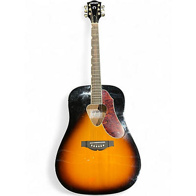 Used Gretsch Guitars G5024E Rancher 2 Color Sunburst Acoustic Electric Guitar