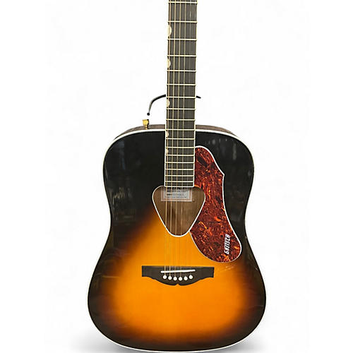 Used Gretsch Guitars G5024E Rancher Sunburst Acoustic Electric Guitar Sunburst