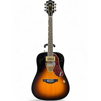 Used Gretsch Guitars G5031FT Rancher 2 Color Sunburst Acoustic Electric Guitar