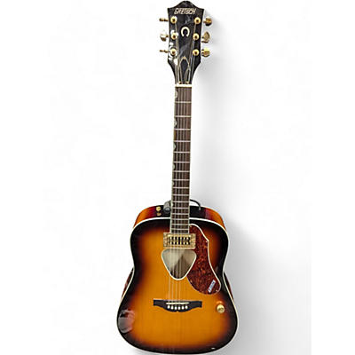 Gretsch Guitars Used Gretsch Guitars G5031FT Rancher 3 Color Sunburst Acoustic Electric Guitar