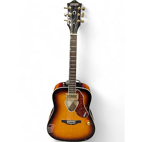 Gretsch Guitars Used Gretsch Guitars G5031FT Rancher 3 Color Sunburst Acoustic Electric Guitar 3 Color Sunburst