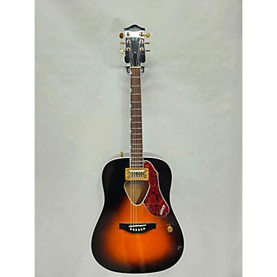 Gretsch Guitars Used Gretsch Guitars G5031FT Rancher Vintage Sunburst Acoustic Electric Guitar