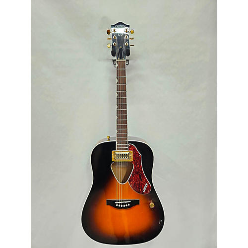 Gretsch Guitars Used Gretsch Guitars G5031FT Rancher Vintage Sunburst Acoustic Electric Guitar Vintage Sunburst