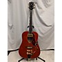 Used Gretsch Guitars Used Gretsch Guitars G5034TFT Rancher Dreadnought Savannah Sunset Acoustic Electric Guitar Savannah Sunset