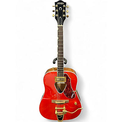 Used Gretsch Guitars G5034TFT Rancher Orange Acoustic Electric Guitar
