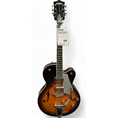 Gretsch Guitars Used Gretsch Guitars G5120 Electromatic 2 Tone Sunburst Hollow Body Electric Guitar