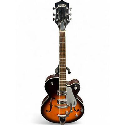Used Gretsch Guitars G5120 Electromatic 2 Tone Sunburst Hollow Body Electric Guitar