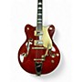 Used Gretsch Guitars G5120 Electromatic Left Handed Maroon Hollow Body Electric Guitar Maroon