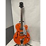 Used Gretsch Guitars Used Gretsch Guitars G5120 Electromatic Orange Hollow Body Electric Guitar Orange