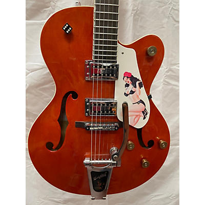 Gretsch Guitars Used Gretsch Guitars G5120 Electromatic Orange Hollow Body Electric Guitar