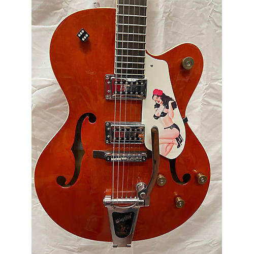 Gretsch Guitars Used Gretsch Guitars G5120 Electromatic Orange Hollow Body Electric Guitar Orange