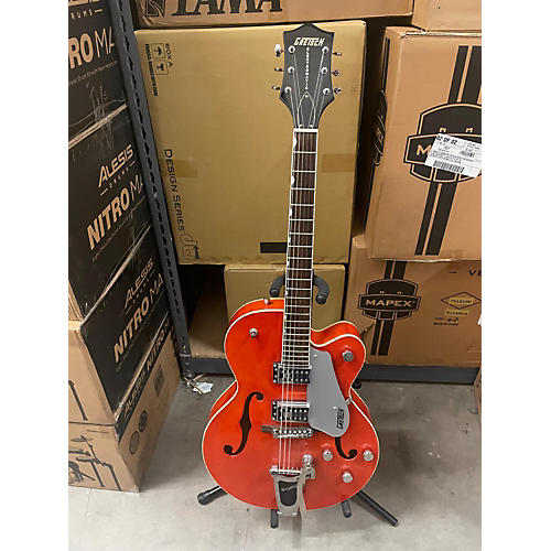 Gretsch Guitars Used Gretsch Guitars G5120 Electromatic Orange Hollow Body Electric Guitar Orange