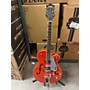 Used Gretsch Guitars Used Gretsch Guitars G5120 Electromatic Orange Hollow Body Electric Guitar Orange