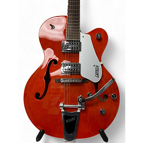 Gretsch Guitars Used Gretsch Guitars G5120 Electromatic Orange Hollow Body Electric Guitar Orange