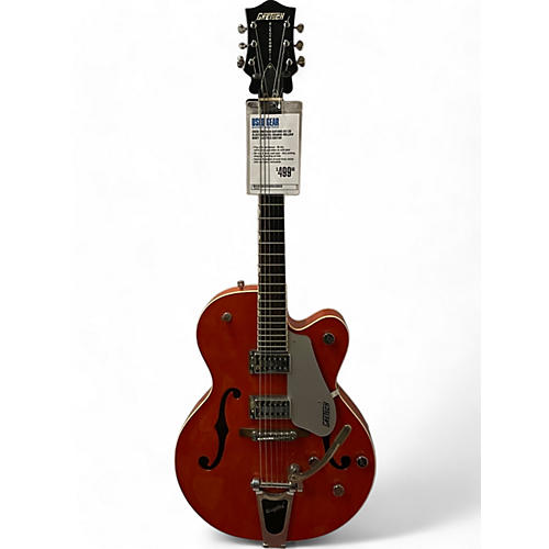 Gretsch Guitars Used Gretsch Guitars G5120 Electromatic Orange Hollow Body Electric Guitar Orange