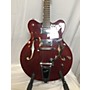 Used Gretsch Guitars Used Gretsch Guitars G5122 Electromatic Wine Red Hollow Body Electric Guitar Wine Red