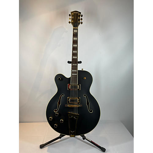 Gretsch Guitars Used Gretsch Guitars G5191 Tim Armstrong Signature Electromatic Left Handed Black Hollow Body Electric Guitar Black