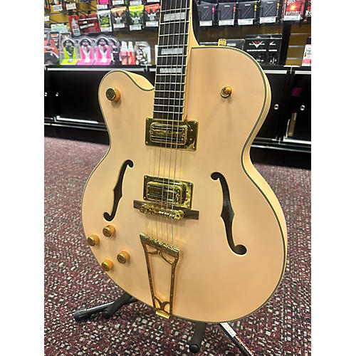 Gretsch Guitars Used Gretsch Guitars G5191 Tim Armstrong Signature Electromatic Left Handed Salmon Hollow Body Electric Guitar Salmon