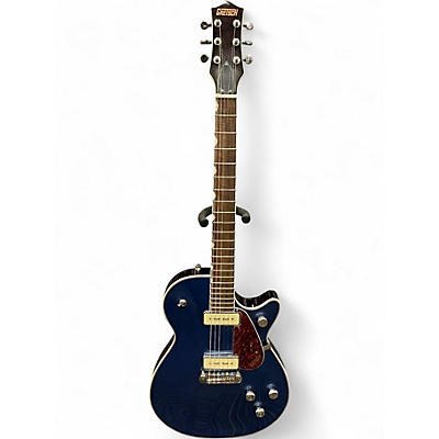 Used Gretsch Guitars G5210 P90 Electromatic Blue Hollow Body Electric Guitar