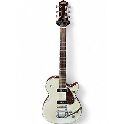 Used Gretsch Guitars G5210T-P90 Electromatic Jet Two 90 Single-Cut Vintage White Solid Body Electric Guitar