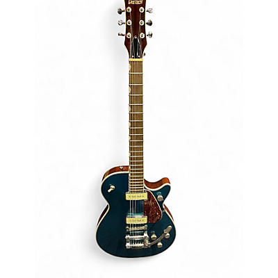 Used Gretsch Guitars G5210T-P90 Electromatic Jet Two 90 Single-Cut w/ Bigsby B50 PETROL Solid Body Electric Guitar