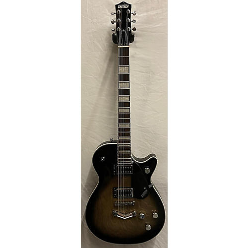 Gretsch Guitars Used Gretsch Guitars G5220 Electromatic Black And Silver Hollow Body Electric Guitar Black and Silver