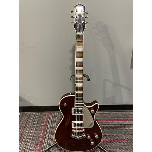 Gretsch Guitars Used Gretsch Guitars G5220 Electromatic Black Cherry Hollow Body Electric Guitar Black Cherry