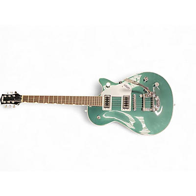 Used Gretsch Guitars G5220 Electromatic Blue Hollow Body Electric Guitar