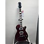 Used Gretsch Guitars Used Gretsch Guitars G5220 Electromatic Dark Cherry Metallic Hollow Body Electric Guitar Dark Cherry Metallic