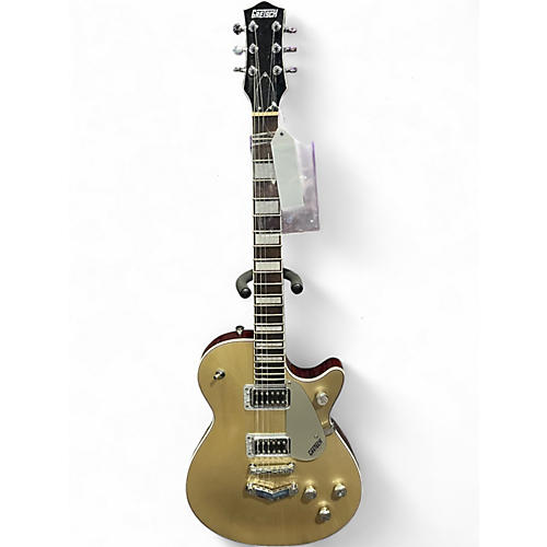 Used Gretsch Guitars G5220 Electromatic JET SINGLE CUT Gold Solid Body Electric Guitar Gold
