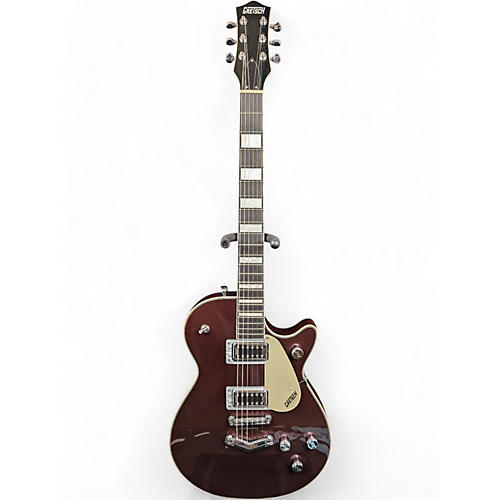 Gretsch Guitars Used Gretsch Guitars G5220 Electromatic Jet BT with V-Stoptail Dark Cherry Metallic Solid Body Electric Guitar Dark Cherry Metallic