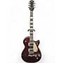 Used Gretsch Guitars Used Gretsch Guitars G5220 Electromatic Jet BT with V-Stoptail Dark Cherry Metallic Solid Body Electric Guitar Dark Cherry Metallic