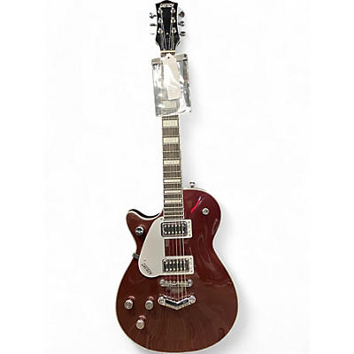 Used Gretsch Guitars G5220 Electromatic Left Hand Dark Cherry Solid Body Electric Guitar