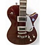 Used Gretsch Guitars Used Gretsch Guitars G5220 Electromatic Metallic Purple Hollow Body Electric Guitar Metallic Purple