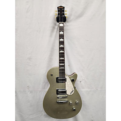 Gretsch Guitars Used Gretsch Guitars G5220 Electromatic Silver Sparkle Hollow Body Electric Guitar