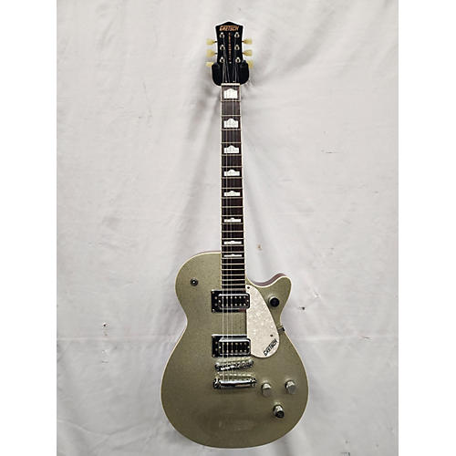 Gretsch Guitars Used Gretsch Guitars G5220 Electromatic Silver Sparkle Hollow Body Electric Guitar Silver Sparkle