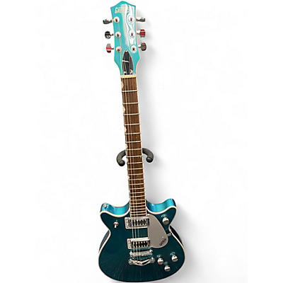 Used Gretsch Guitars G5222 Double Jet Electromatic Ocean Turquoise Solid Body Electric Guitar