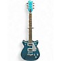 Used Gretsch Guitars G5222 ELECTROMATIC DOUBLE JET FT Blue Solid Body Electric Guitar Blue