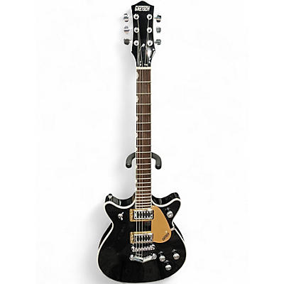 Used Gretsch Guitars G5222 Electromatic Double Jet Black and Gold Solid Body Electric Guitar