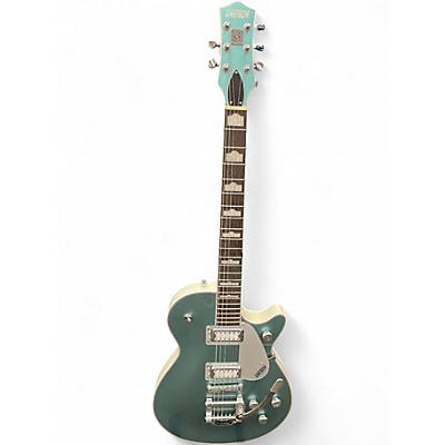 Used Gretsch Guitars G5230T 140th Anniversary Edition  Jet DOUBLE PLATINUM Solid Body Electric Guitar