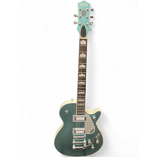 Used Gretsch Guitars G5230T 140th Anniversary Edition  Jet DOUBLE PLATINUM Solid Body Electric Guitar DOUBLE PLATINUM
