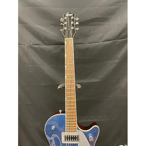 Gretsch Guitars Used Gretsch Guitars G5230T Blue Solid Body Electric Guitar Blue