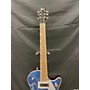 Used Gretsch Guitars Used Gretsch Guitars G5230T Blue Solid Body Electric Guitar Blue