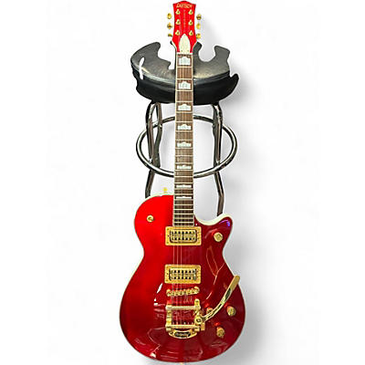 Used Gretsch Guitars G5230T Candy Apple Red Solid Body Electric Guitar