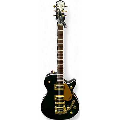 Used Gretsch Guitars G5230T DARK GREEN SPARKLE Solid Body Electric Guitar