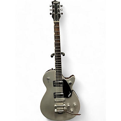 Gretsch Guitars Used Gretsch Guitars G5230T Elecromatic Jet Silver Solid Body Electric Guitar