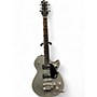 Used Gretsch Guitars Used Gretsch Guitars G5230T Elecromatic Jet Silver Solid Body Electric Guitar Silver