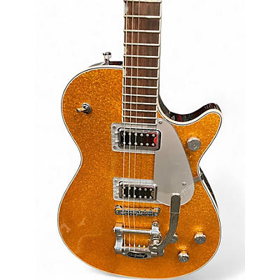 Used Gretsch Guitars G5230T Gold Sparkle Solid Body Electric Guitar