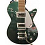 Used Gretsch Guitars G5230T Green Solid Body Electric Guitar Green